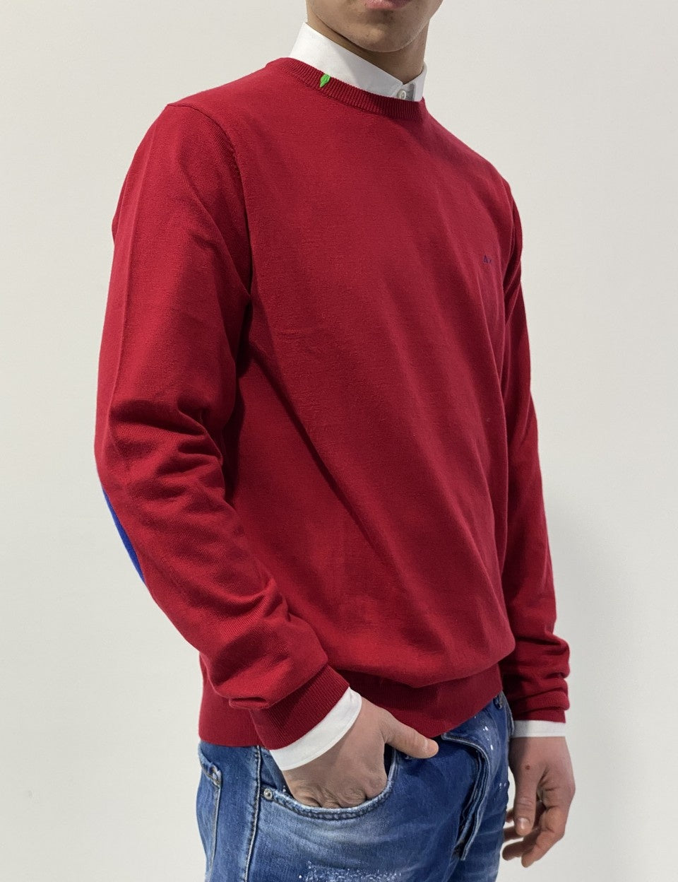 Inverno, Blu, FW18, Grigio, L, M, Maglieria, Outlet, Rosso, S, Sun 68, Uomo, Verde, Viola, Viola scuro, XXL