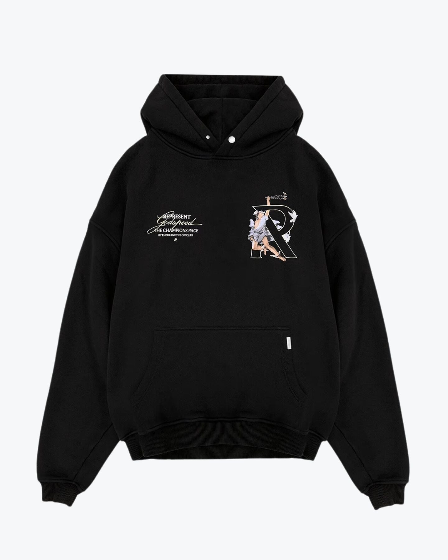 Represent Felpa MLM4230 001 - SanShopLuxury - 2024, Abbigliamento, Autunno/Inverno, Continuativo, Felpa, FW24, Idoneo, L, M, Nero, Outlet, Primavera/Estate, Represent, S, Uomo, XL, XXL