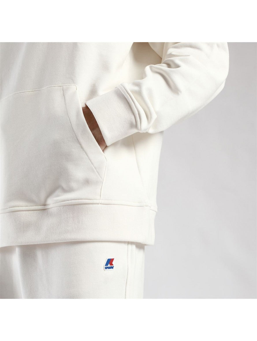 K-Way Felpa K11215W - SanShopLuxury - -50%, 2021, Abbigliamento, Autunno/Inverno, Bianco, Felpa, FW21, K-Way, M, Nero, Outlet, Ultimo, Uomo, XL, XXL