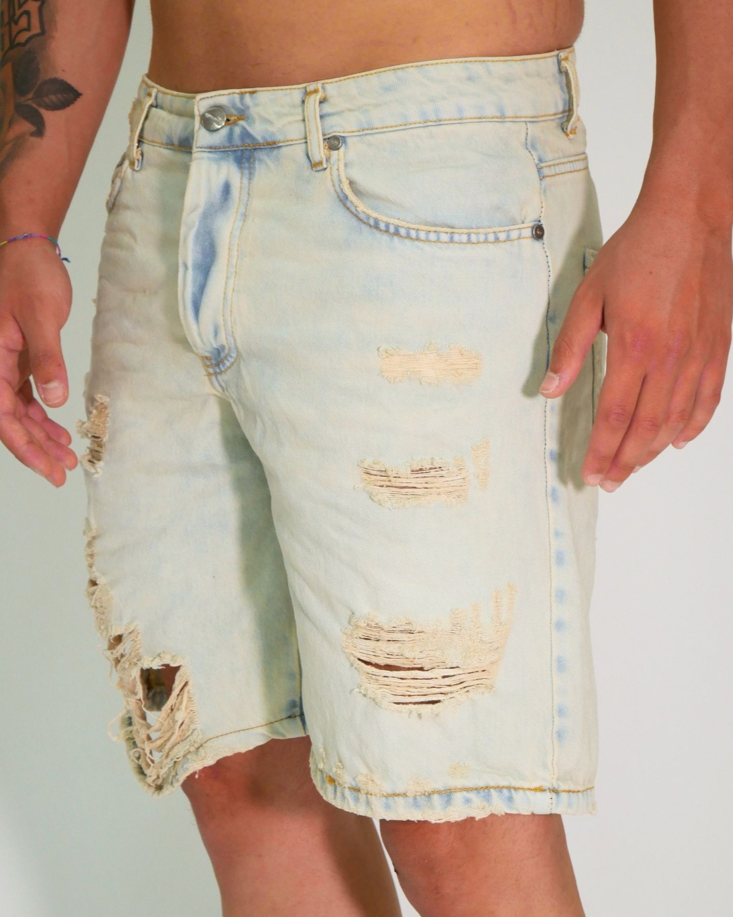 Gavensemble Short SHORT820 - SanShopLuxury - 2024, 44, 46, Abbigliamento, Blu, Blu Sabbiato, Gavensemble, Idoneo, jeans, Outlet, Primavera/Estate, Short, SS24, Uomo