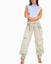 Donotconform Camicia W-SHIRT40-CL - SanShopLuxury - 2025, Abbigliamento, Camicia, Celeste, Donna, Donotconform, Idoneo, L, M, New, Primavera/Estate, S, SS25, Ultimo, XL, XS