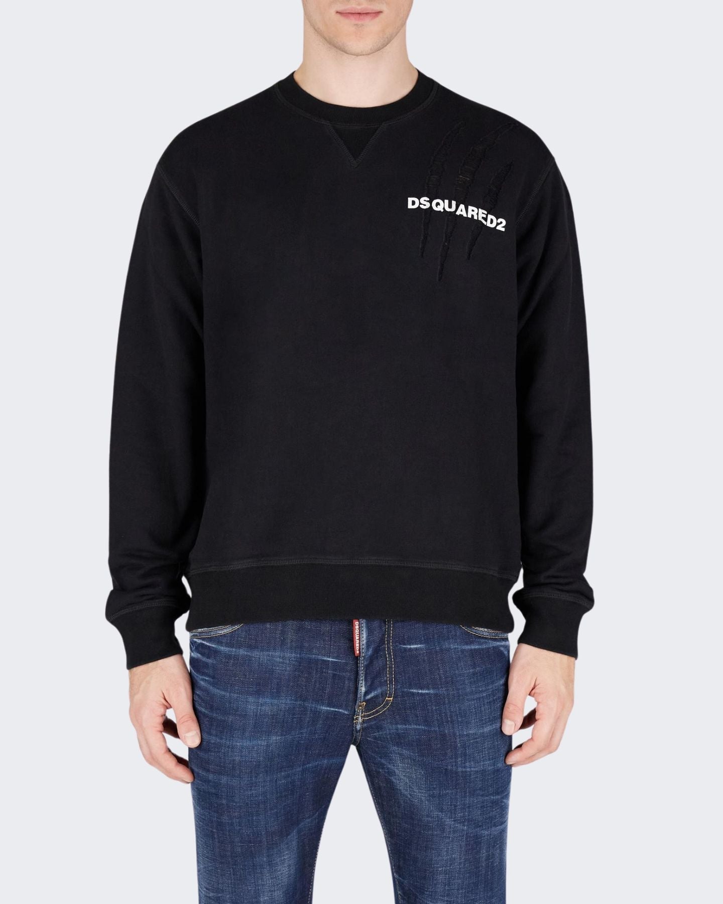 Dsquared2 Felpa S74GU0804S25551900 - SanShopLuxury - 2024, Abbigliamento, Autunno/Inverno, Continuativo, Dsquared2, Felpa, FW24, Idoneo, L, M, Nero, Outlet, Primavera/Estate, S, Uomo, XL, XXL, XXXL