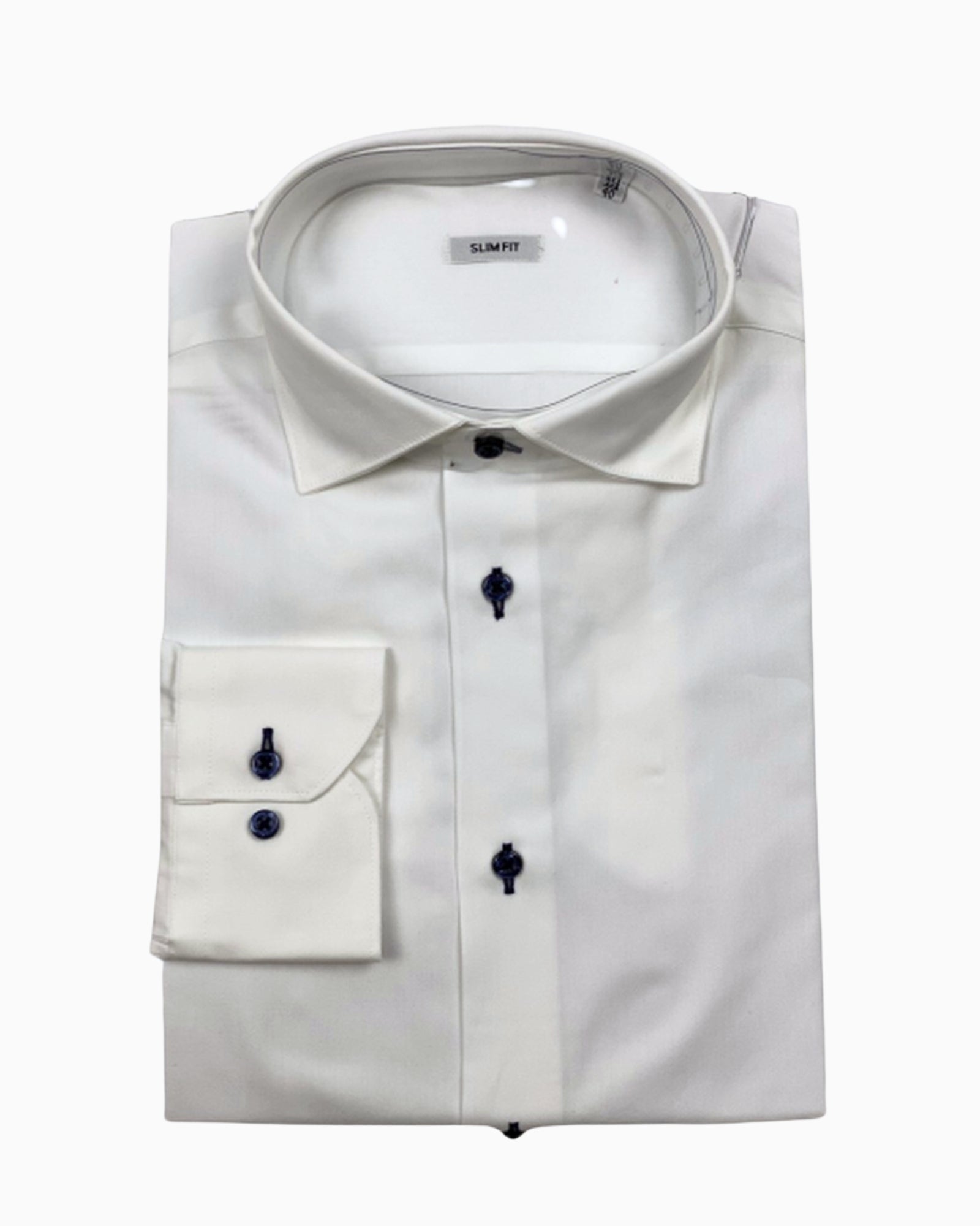 Sartoria Italiana Camicia 002-ROMA-26 - SanShopLuxury - 2019, 40, Abbigliamento, Autunno/Inverno, Bianco, Camicia, Carry Over, Continuativo, Idoneo, New, Primavera/Estate, Sartoria Italiana, Uomo