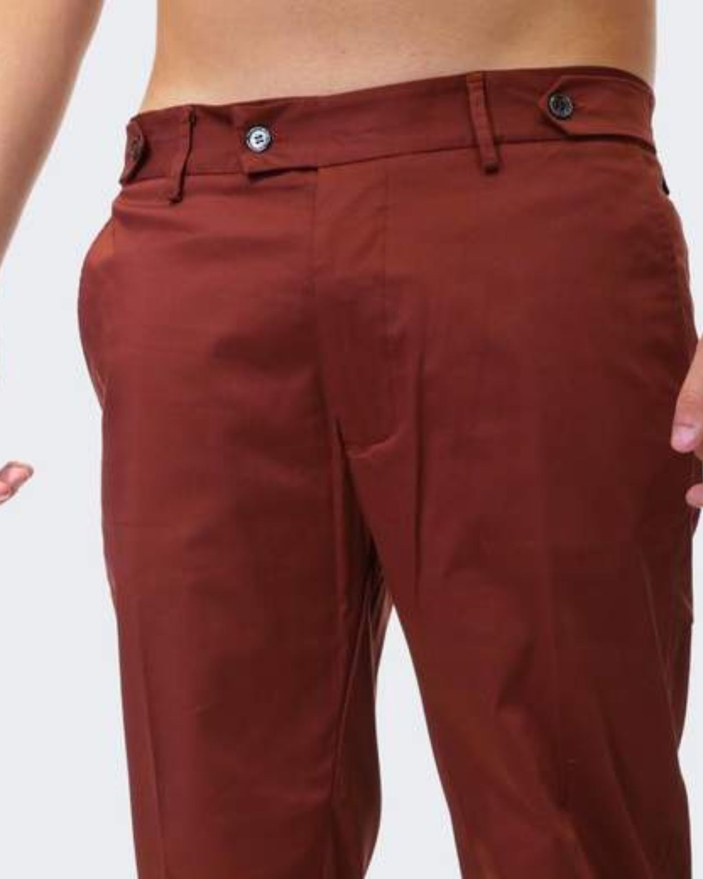 Chiodi Milano Pantalone SS24-0097-COCCIO - SanShopLuxury - 2024, Abbigliamento, Chiodi Milano, Coccio, Idoneo, L, M, Outlet, Pantalone, Primavera/Estate, Rosso, S, SS24, Uomo, XL, XXL, XXXL