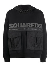 Dsquared2 Felpa S74GU0672 - SanShopLuxury - Abbigliamento, Autunno/Inverno, Carry Over, Continuativo, Dsquared2, Felpa, Idoneo, L, M, Nero, New, Primavera/Estate, Ultimo, Uomo, XL