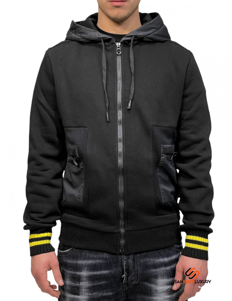 Inverno, Chiodi Milano, Felpa, FW21, L, M, Nero, Outlet, S, Uomo, XXL