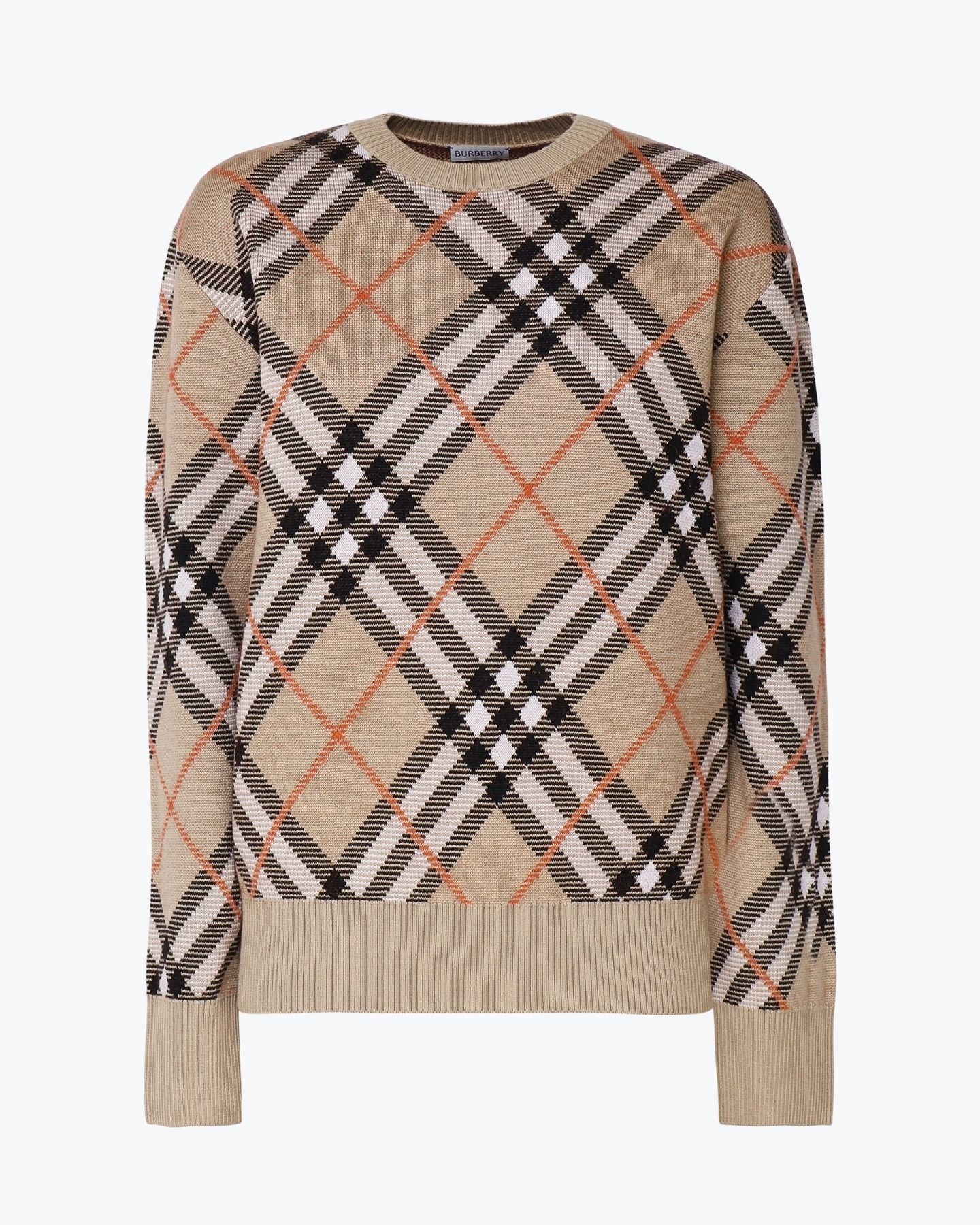 Inverno, Beige, Burberry, Carry Over, Idoneo, L, Maglieria, New, Uomo, XL