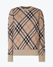 Burberry Maglieria 8093497B9368 - SanShopLuxury - Abbigliamento, Autunno/Inverno, Beige, Burberry, Carry Over, Idoneo, L, Maglieria, New, Uomo, XL