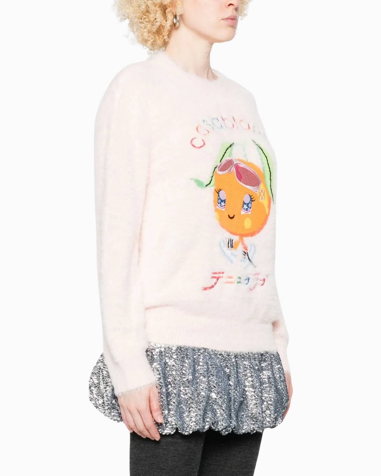 Inverno, Casablanca, Donna, FW25, Idoneo, L, M, Maglieria, New, Rosa, S