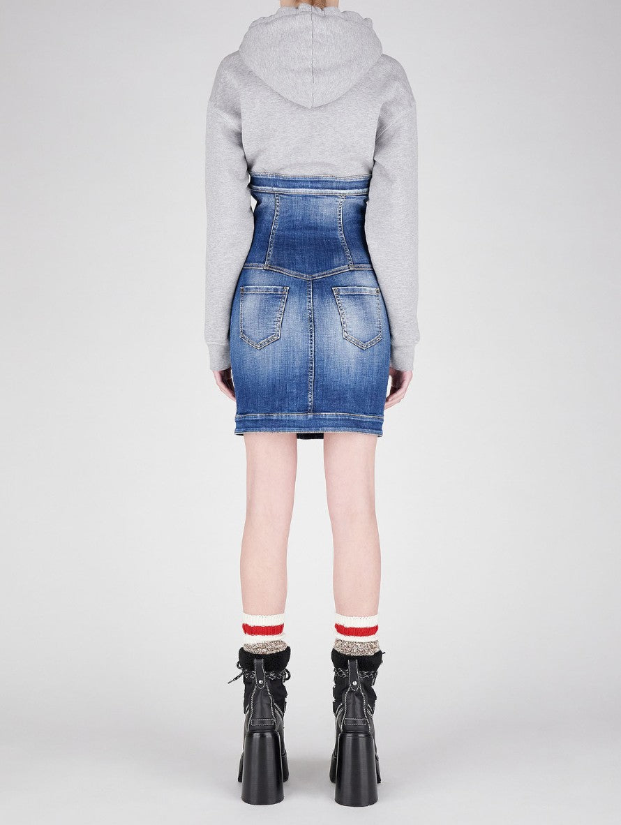 Dsquared2 Abiti S75CV0557/S30342470 - SanShopLuxury - 2022, 42, 44, Abbigliamento, Abiti, Autunno/Inverno, Blu, Donna, Dsquared2, FW22, Idoneo, Outlet, Ultimo