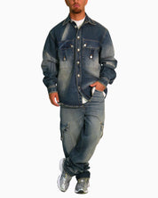 Donotconform Jeans BAGGY6010 - SanShopLuxury - 2025, 44, 46, 48, 50, 52, 54, Abbigliamento, Autunno/Inverno, Blu, Cargo, Donotconform, FW25, Idoneo, Jeans, New, Uomo