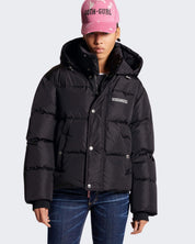 Dsquared2 Giubbino S75AM0997 - SanShopLuxury - 38, 40, Abbigliamento, Autunno/Inverno, Carry Over, Donna, Dsquared2, Giubbino, Idoneo, Nero, Puff Kaban, Ultimo