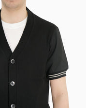 Chiodi Milano Cardigan SS25-013-N - SanShopLuxury - 2025, Abbigliamento, Cardigan, Chiodi Milano, Idoneo, L, M, Nero, New, Primavera/Estate, S, SS25, Uomo, XL, XXL