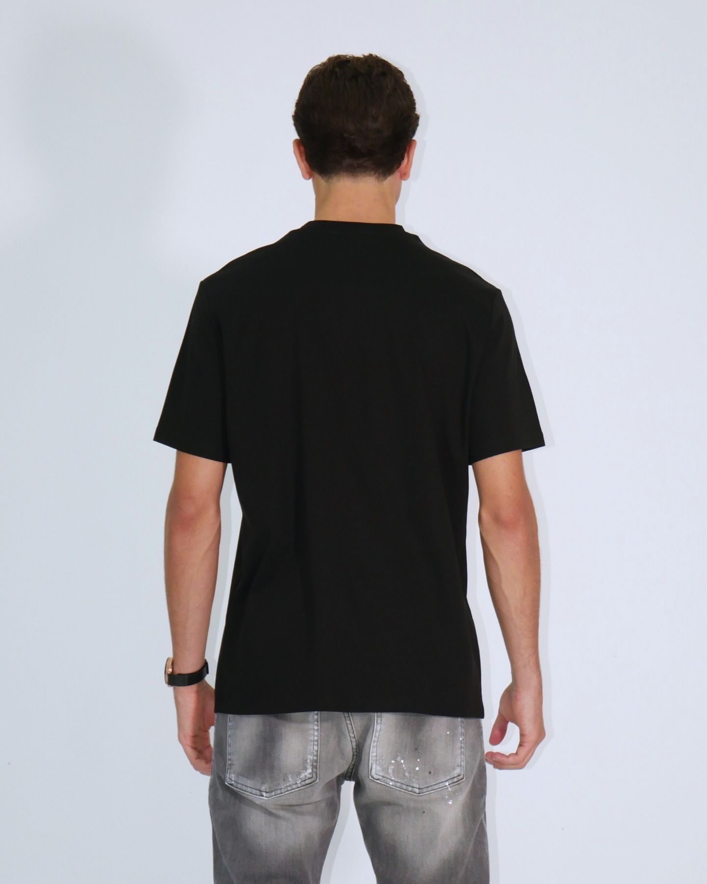 Chiodi Milano T-Shirt 0298-N - SanShopLuxury - 2024, Abbigliamento, Autunno/Inverno, Chiodi Milano, Continuativo, FW24, Idoneo, L, M, Manica lunga, Nero, Outlet, Primavera/Estate, S, T-Shirt, Uomo, XL, XXL, XXXL, XXXXL