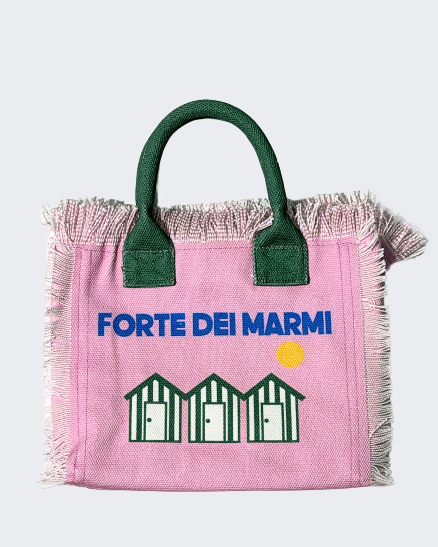 Mc2 Saint Barth Borsa a Mano COL0001-00748F - SanShopLuxury - Beachwear, Borsa a Mano, Borsa da spiaggia, Carry Over, Donna, Mc2 Saint Barth, New, Primavera/Estate, Rosa, Stellato, Unica, Valigeria