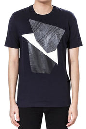 Neil Barrett T-Shirt BJT128N B549S - SanShopLuxury - -70%, 2017, Abbigliamento, Autunno/Inverno, Blu, FW17, Neil Barrett, Outlet, T-Shirt, Ultimo, Uomo, XS
