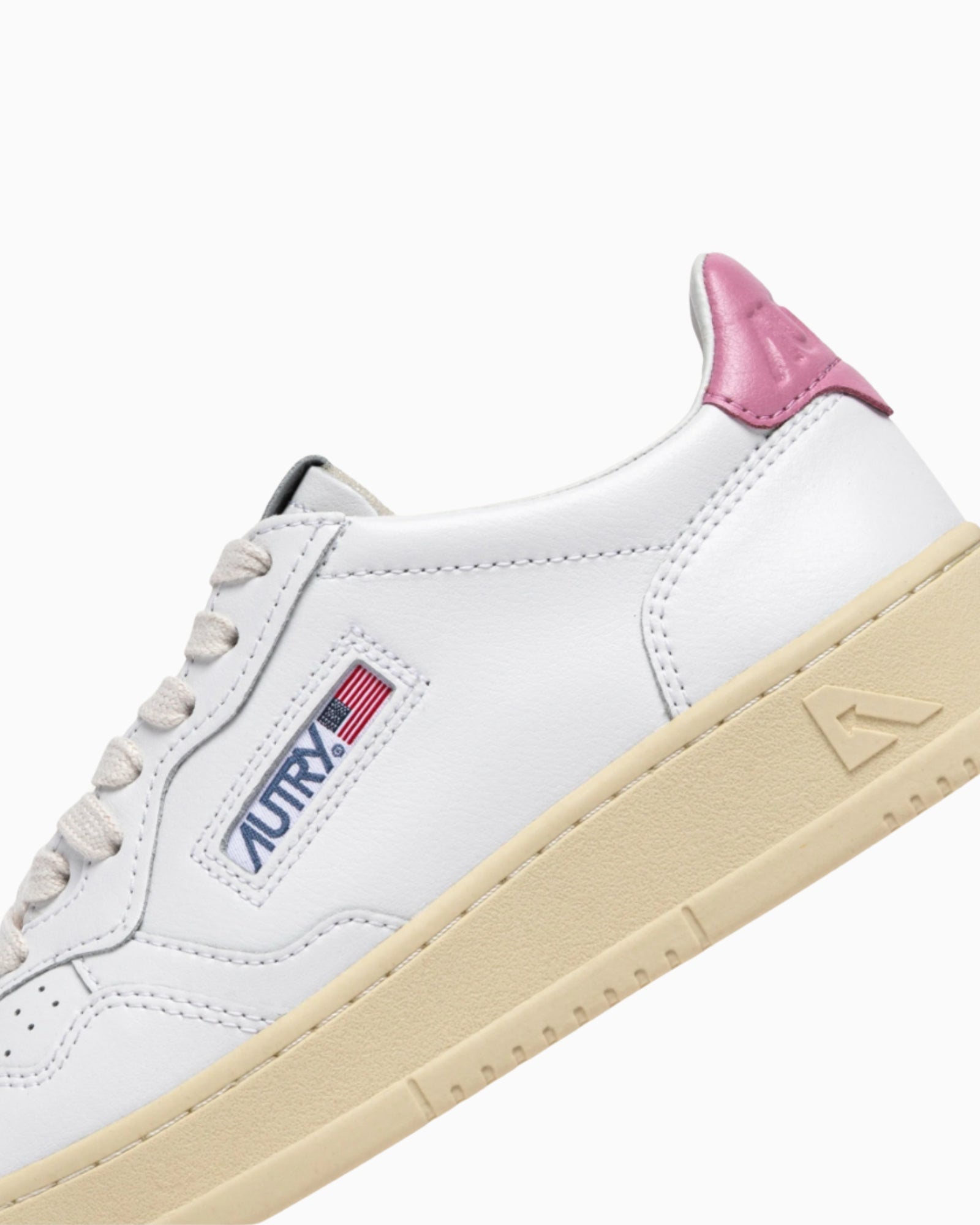 Inverno, Bianco-Rosa, Calzature, Donna, FW25, New, Sneakers, Stellato