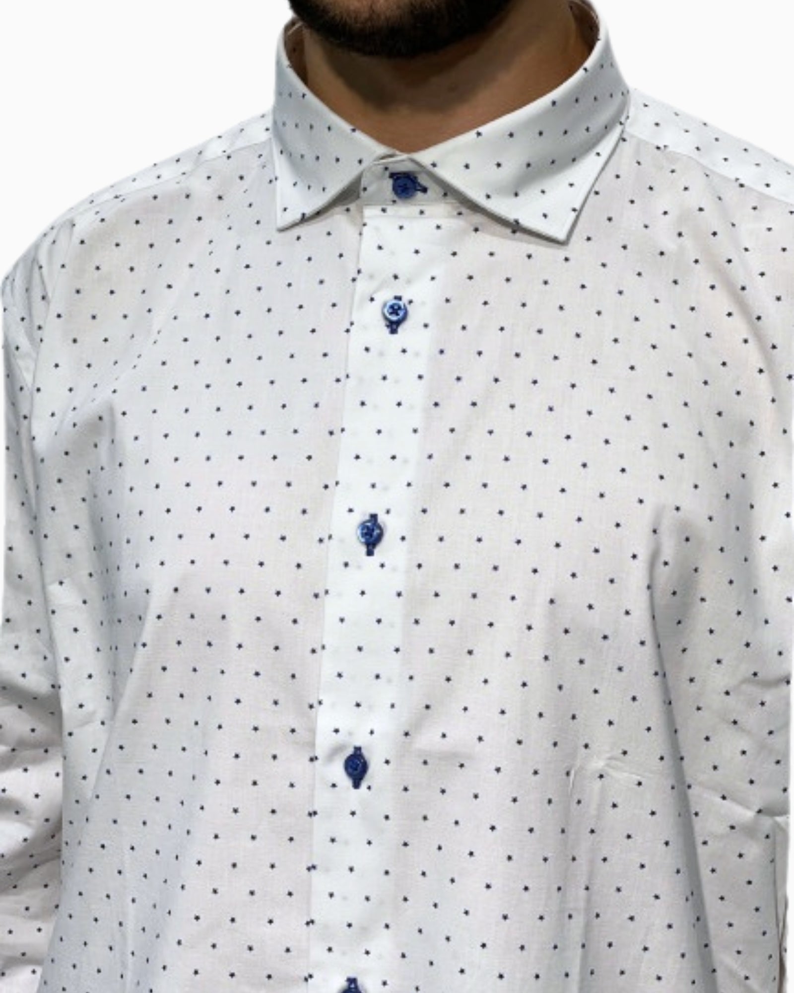 Sartoria Italiana Camicia 002-ROMA-12 - SanShopLuxury - 2019, 43, Abbigliamento, Autunno/Inverno, Bianco, Camicia, Carry Over, Continuativo, Idoneo, New, Primavera/Estate, Sartoria Italiana, Ultimo, Uomo