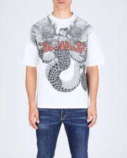 Dsquared2 T-Shirt S74GD1214/S23009100 - SanShopLuxury - 2024, Abbigliamento, Bianco, Dsquared2, Idoneo, L, M, Outlet, Primavera/Estate, S, SS24, T-Shirt, Uomo, XL, XXL