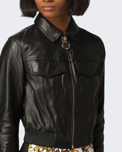 Versace Jeans Couture Giubbino 71HAVP02 CP001 - SanShopLuxury - -50%, 2021, 42, Abbigliamento, Autunno/Inverno, Donna, FW21, Giubbino, Nero, Outlet, Ultimo, Versace Jeans Couture