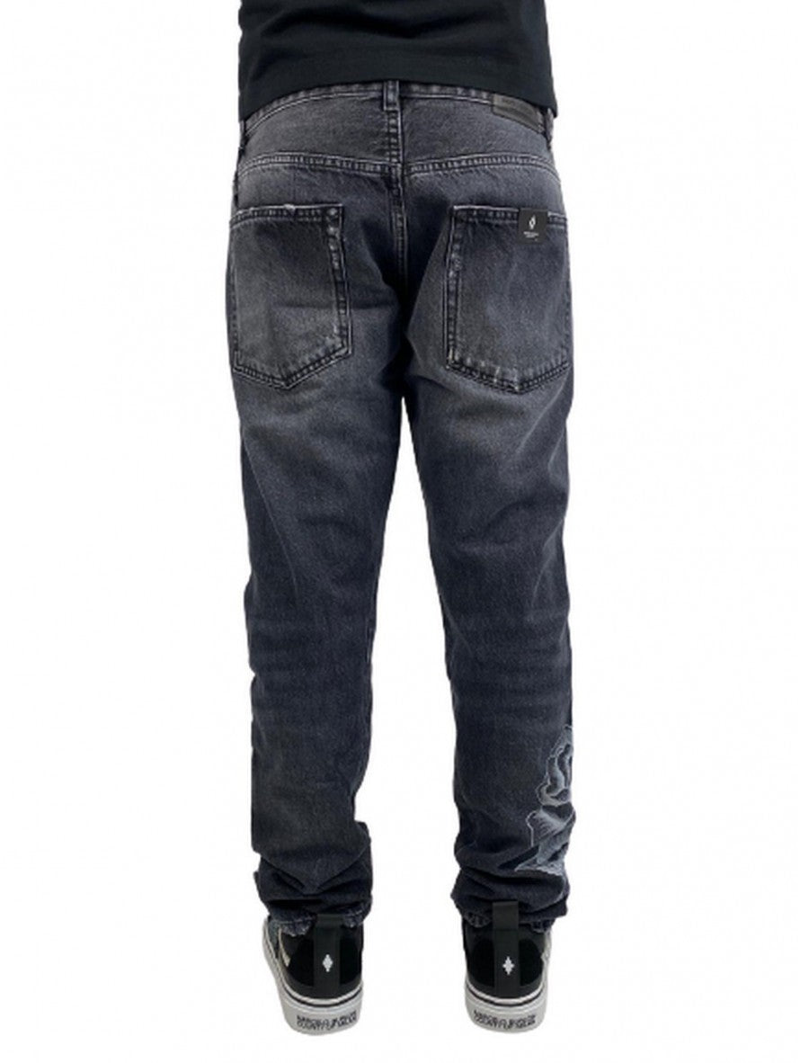 Marcelo Burlon Jeans CMYA009F18868139 - SanShopLuxury - -50%, 2018, 44, 46, 48, Abbigliamento, Autunno/Inverno, FW18, Grigio, Jeans, Marcelo Burlon, Outlet, Uomo