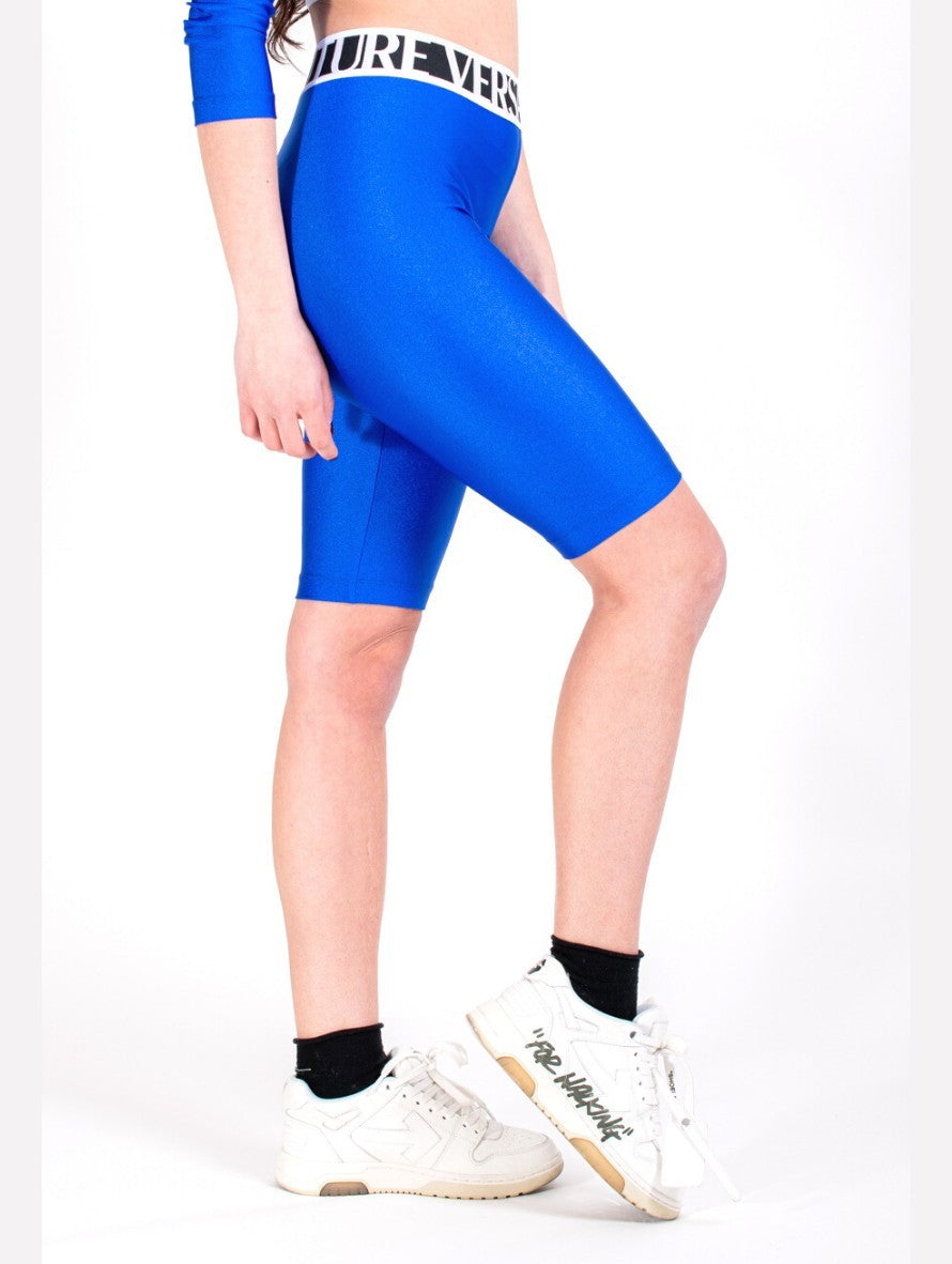 Versace Jeans Couture Short 72HAC110 - SanShopLuxury - 38, 40, 42, 44, 46, Abbigliamento, Activewear, Autunno/Inverno, Blu, Carry Over, Continuativo, Donna, Fucsia, Idoneo, Lilla, Nero, Outlet, Primavera/Estate, Short, Turchese, Versace Jeans Couture