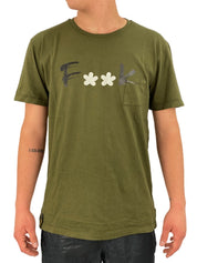 F**K T-Shirt FK18-1641U - SanShopLuxury - -50%, 2018, Abbigliamento, Beachwear, F**K, M, Nero, Outlet, Primavera/Estate, SS18, T-Shirt, Uomo, Verde, XL, XXL