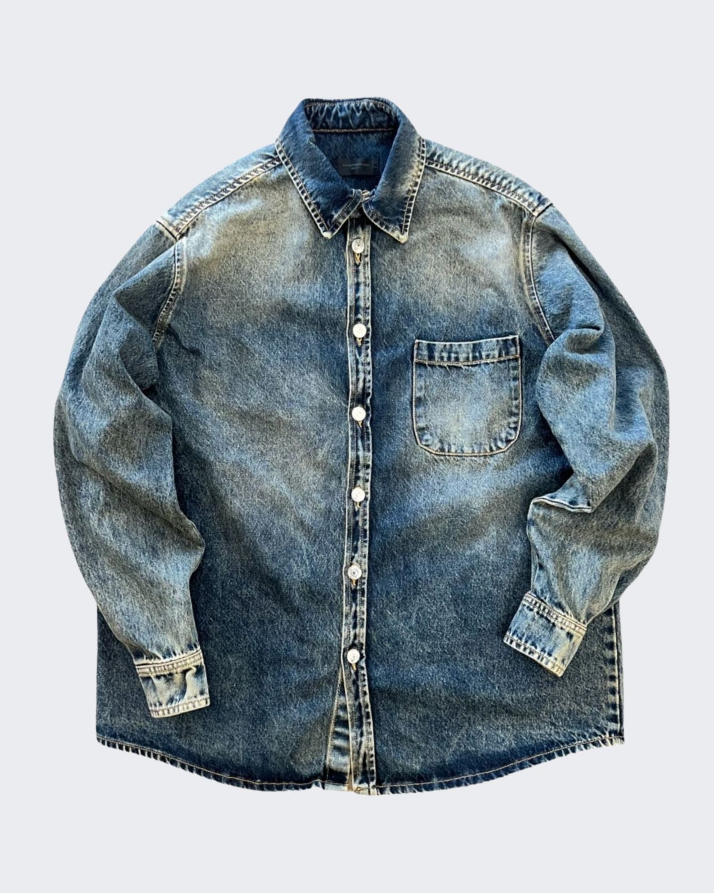 Donotconform Camicia SHIRT370-SAB - SanShopLuxury - 2024, Abbigliamento, Blu Sabbiato, Camicia, Donotconform, Idoneo, jeans, L, Outlet, Primavera/Estate, SS24, Ultimo, Uomo