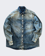 Donotconform Camicia SHIRT370-SAB - SanShopLuxury - 2024, Abbigliamento, Blu Sabbiato, Camicia, Donotconform, Idoneo, jeans, L, Outlet, Primavera/Estate, SS24, Ultimo, Uomo