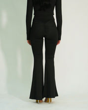 District Margherita Mazzei Pantalone ED75 0407 - SanShopLuxury - 2024, 40, 42, 44, 46, 48, A Zampa, Abbigliamento, Autunno/Inverno, District Margherita Mazzei, Donna, FW24, Idoneo, Nero, Outlet, Pantalone