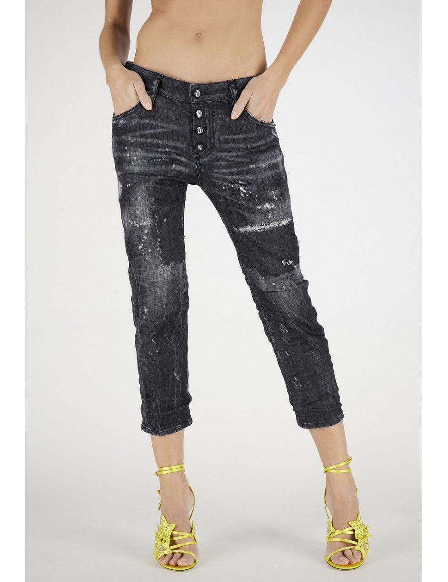 Inverno, Donna, Dsquared2, FW21, Jeans, Nero, Outlet