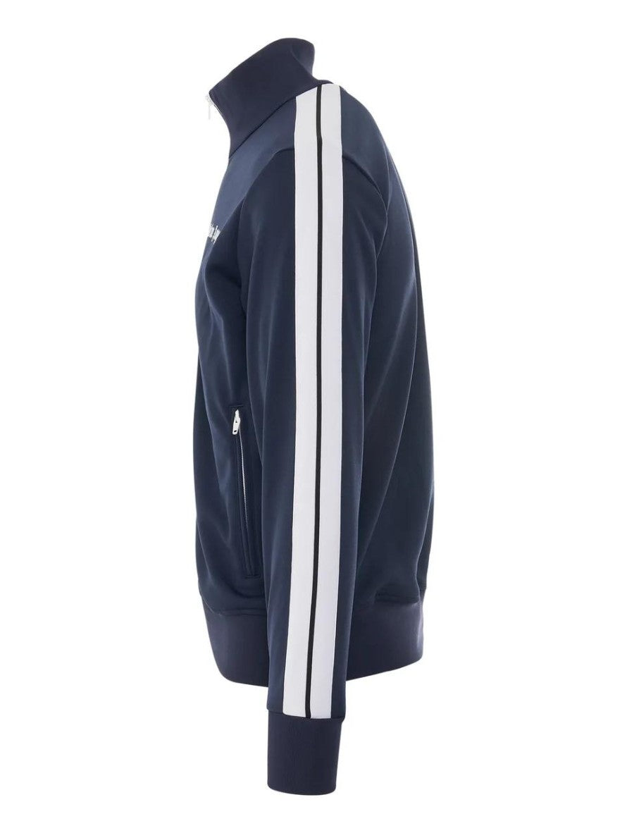 Palm Angels Felpa PMBD001C99FAB001 - SanShopLuxury - 2023, Abbigliamento, Autunno/Inverno, Blu, Carry Over, Continuativo, Felpa, Idoneo, L, M, Nero, New, Palm Angels, Primavera/Estate, S, Ultimo, Uomo, XL, Zip