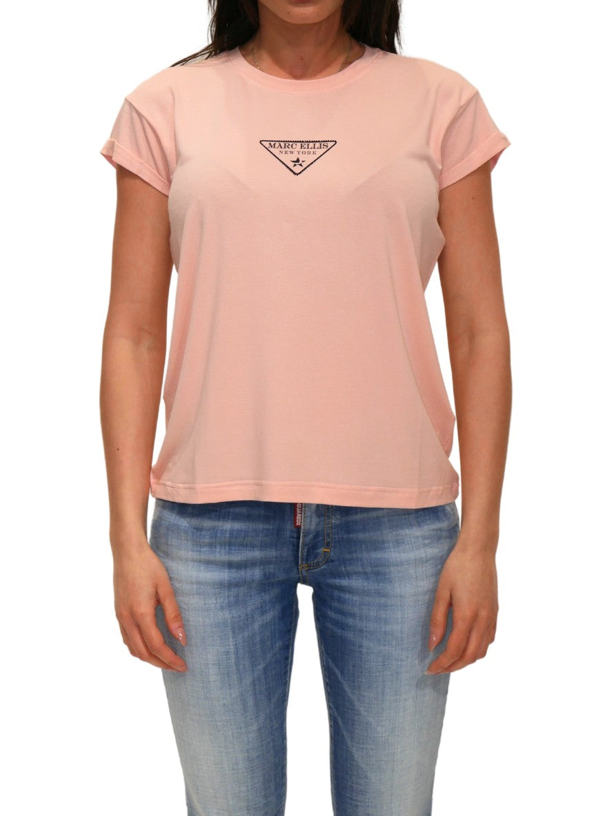 Marc Ellis T-Shirt TDS10 - SanShopLuxury - Abbigliamento, Autunno/Inverno, Bianco, Carry Over, Continuativo, Donna, Idoneo, L, M, Marc Ellis, Nero, New, Primavera/Estate, Rosa, S, T-Shirt, XL, XS