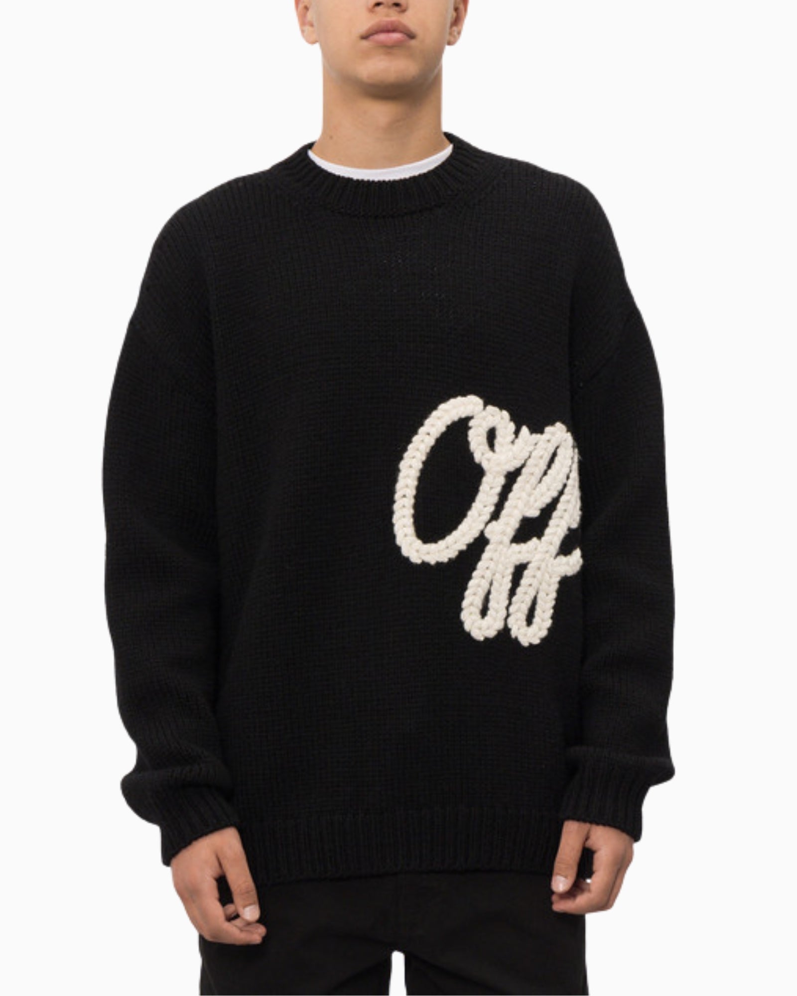 Off-White Maglieria OMHE212F26KNI002001
