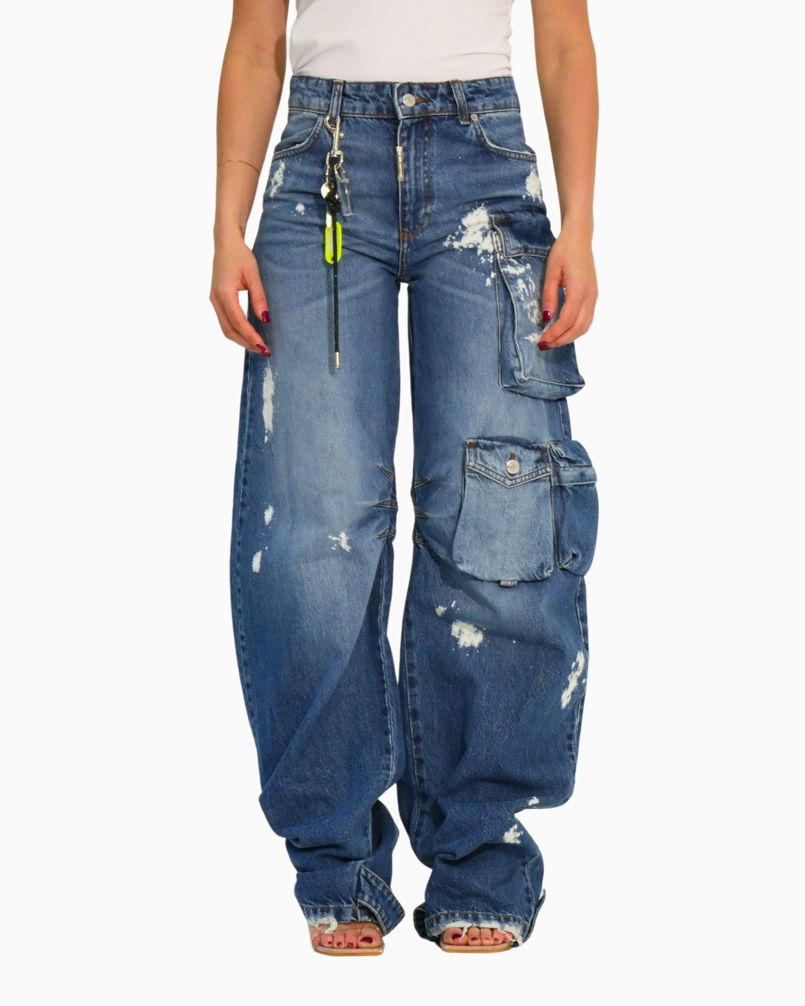 Donotconform Jeans W-BAGGY30 - SanShopLuxury - 2025, 40, 42, 44, 46, 48, Abbigliamento, Blu, Donna, Donotconform, Idoneo, Jeans, New, Primavera/Estate, SS25