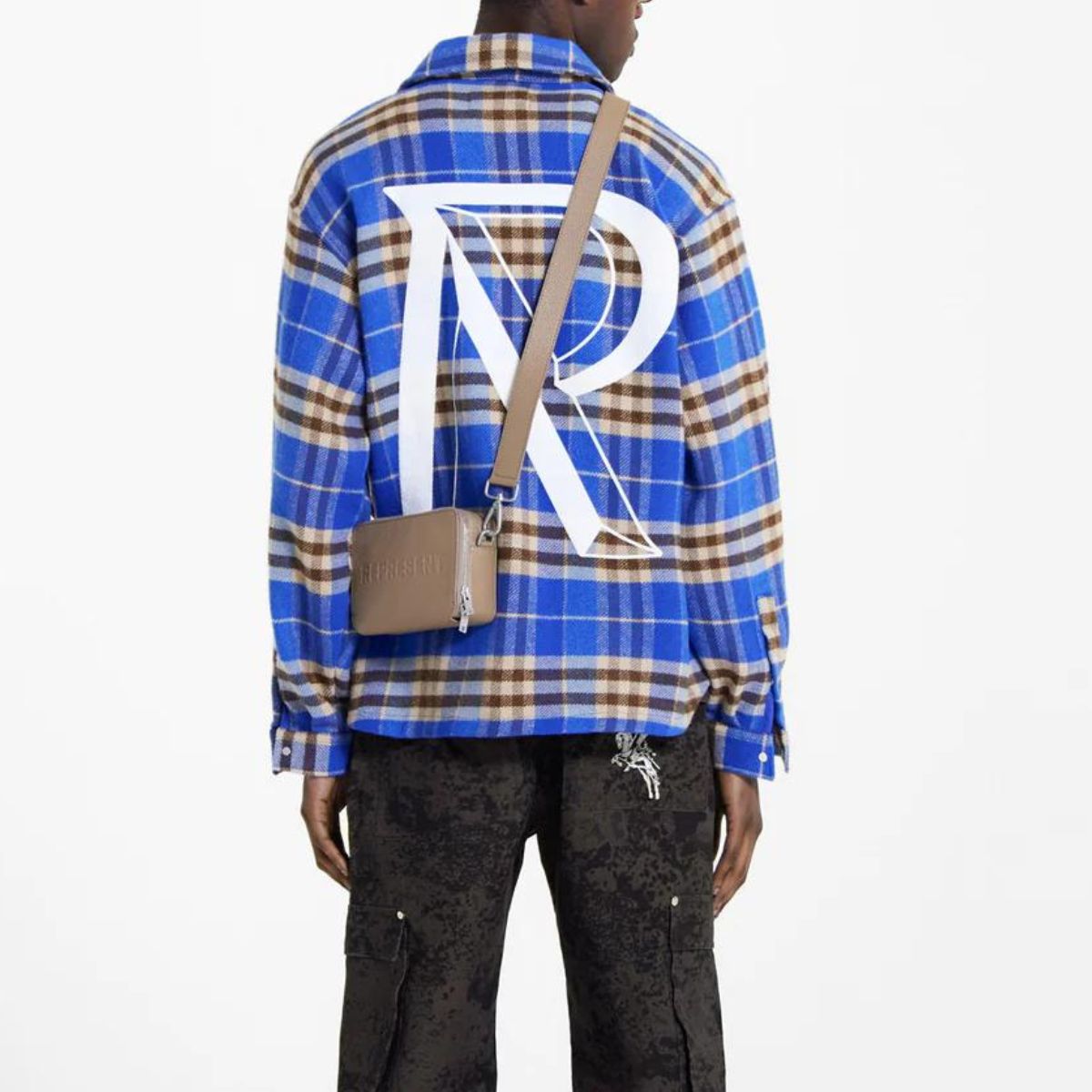 Represent Camicia ML2005 - SanShopLuxury - 2023, Abbigliamento, Autunno/Inverno, Blu-Beige, Camicia, FW23, Idoneo, L, M, Outlet, Represent, S, Uomo, XL