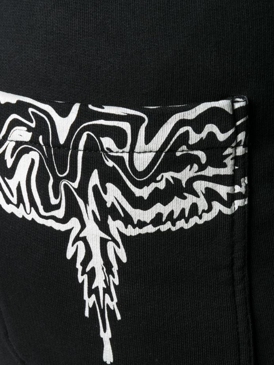 Marcelo Burlon Pantatuta CMCH026F20FLE002 - SanShopLuxury - -50%, 2020, Abbigliamento, Autunno/Inverno, FW20, M, Marcelo Burlon, Nero, Outlet, Pantatuta, S, Uomo