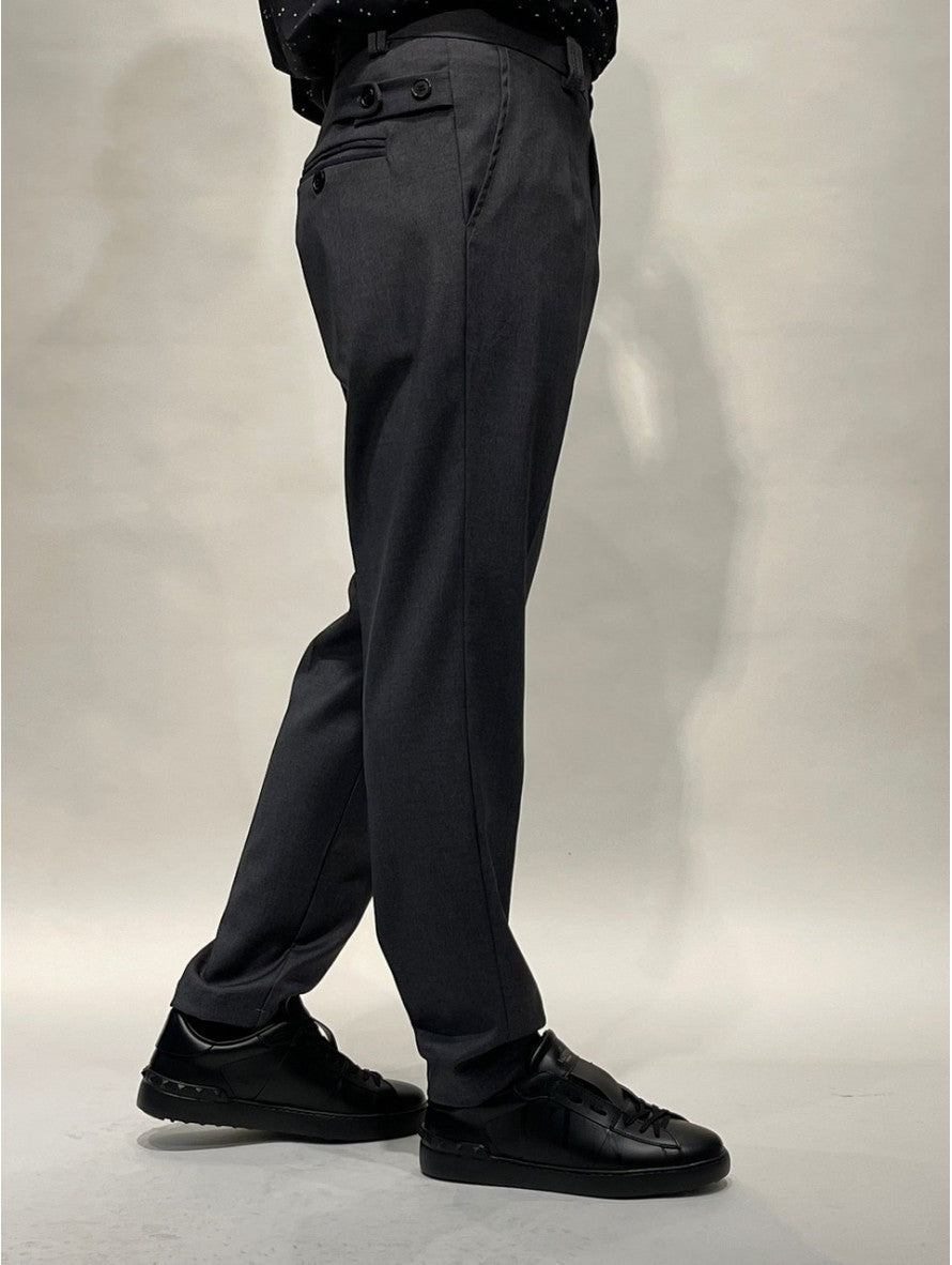 Gavensemble Pantalone PANT-100 - SanShopLuxury - -50%, 2021, 46, 48, 52, Abbigliamento, Autunno/Inverno, FW21, Gavensemble, Grigio, Nero, Outlet, Pantalone, Uomo