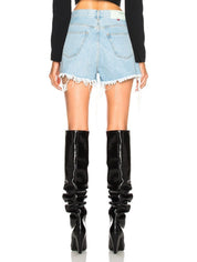 Off-White Short OWYC001S18955144/7101 - SanShopLuxury - -50%, 2018, 45, 46, Abbigliamento, Azzurro, Blu, Donna, Off-White, Outlet, Primavera/Estate, Short, SS18