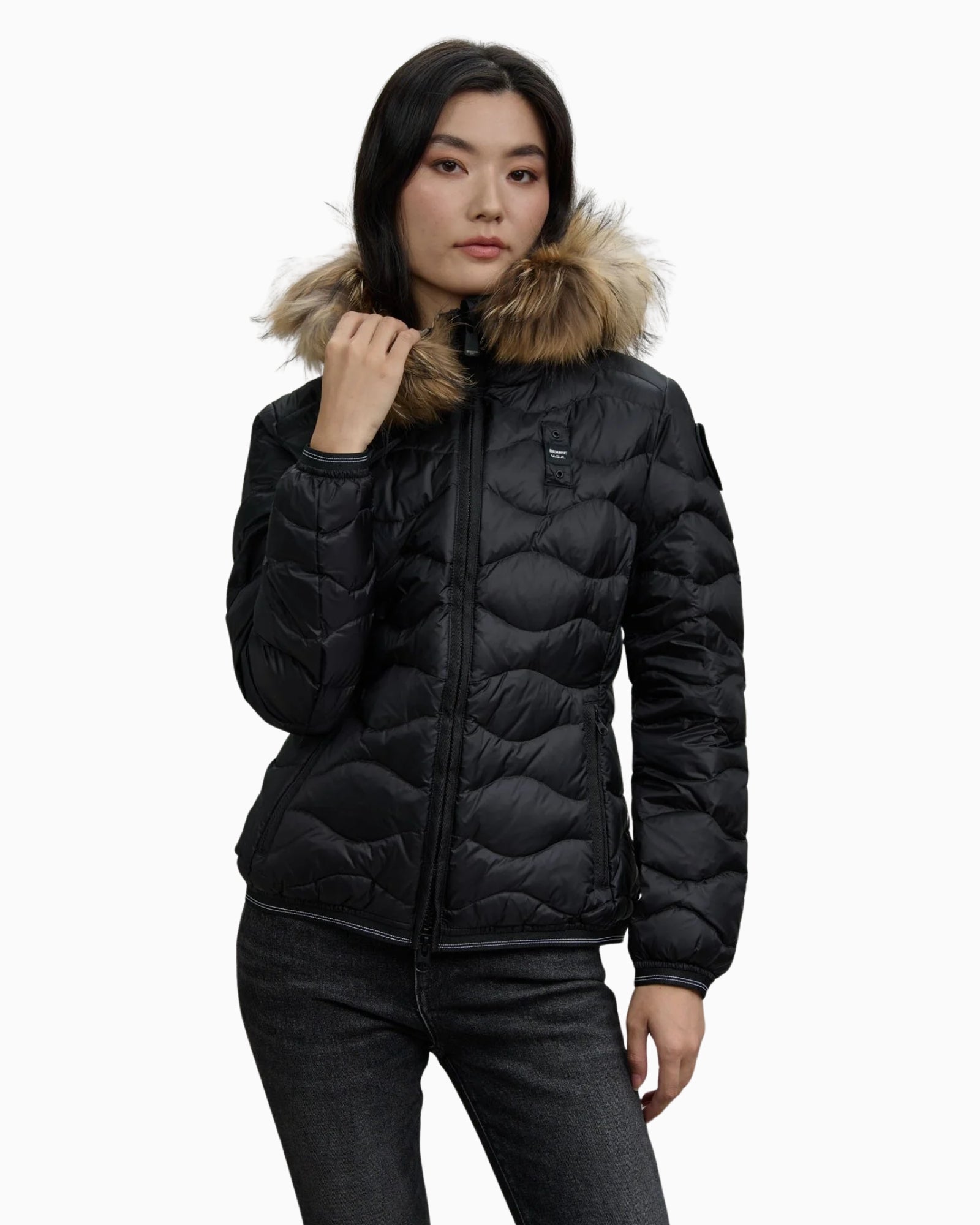 Blauer Giubbino 25WBLDC03096-999EI