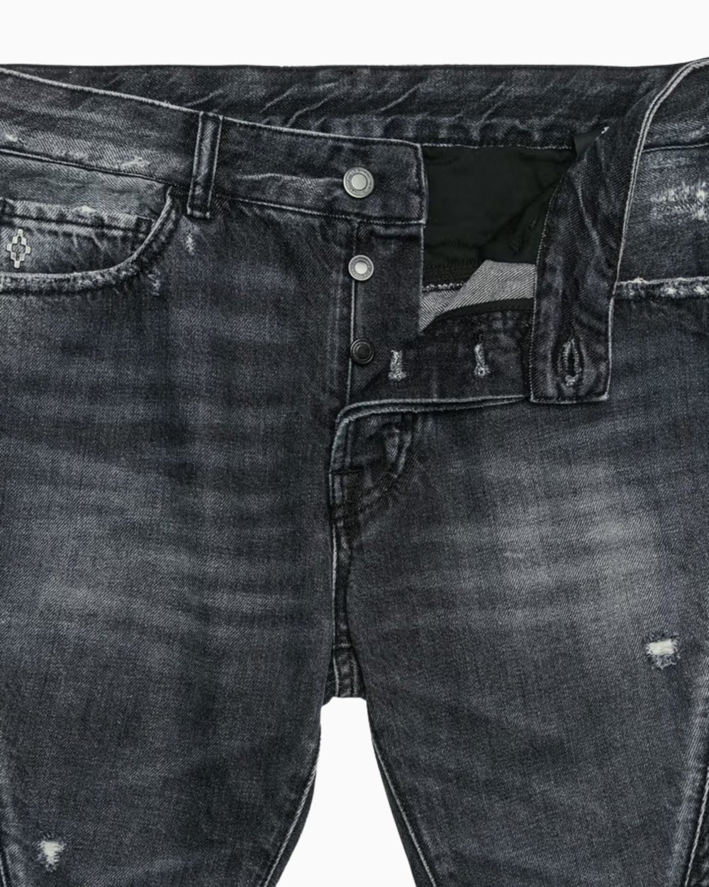 Marcelo Burlon Jeans CMYA010F18868139 - SanShopLuxury - -50%, 2018, 46, Abbigliamento, Autunno/Inverno, FW18, Grigio, Jeans, Marcelo Burlon, Outlet, Uomo