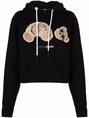 Palm Angels Felpa PWBB022F21FLE002 - SanShopLuxury - -50%, 2021, Abbigliamento, Autunno/Inverno, Beige, Con Cappuccio, Donna, Felpa, FW21, L, M, Nero, Outlet, Palm Angels, S, Ultimo