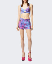 Versace Jeans Couture Short 76HAD522/ES106L54261 - SanShopLuxury - 2024, 38, 40, Abbigliamento, Blu, Donna, Idoneo, Outlet, Primavera/Estate, Short, SS24, Versace Jeans Couture