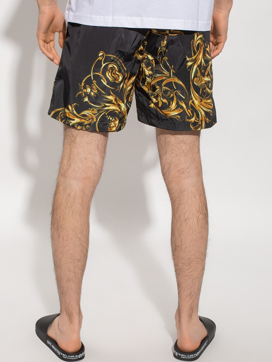 Versace Jeans Couture Costume 72GAD126 - SanShopLuxury - 2022, 46, 48, 50, 52, Abbigliamento, Azzurro, Beachwear, Costume, Idoneo, Nero, Outlet, Pantaloncino, Primavera/Estate, SS22, Uomo, Versace Jeans Couture