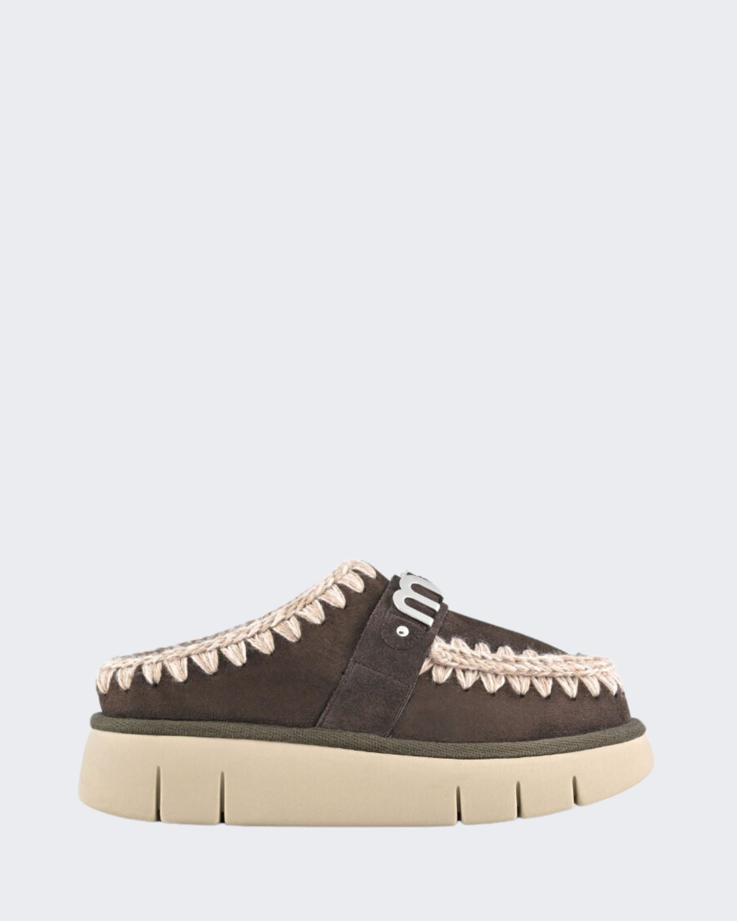 Inverno, Calzature, Donna, FW25, Idoneo, Marrone, Mou, New, Slipper