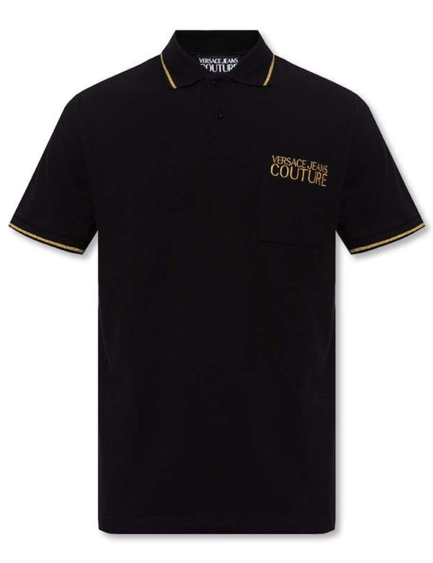 Estate, SS22, T-Shirt Polo, Uomo, Versace Jeans Couture, XL