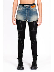 Heron Preston Short HWYC002F21DEN0014000 - SanShopLuxury - -50%, 2021, 38, 39, 44, Abbigliamento, Autunno/Inverno, Blu, Donna, FW21, Heron Preston, Outlet, Short