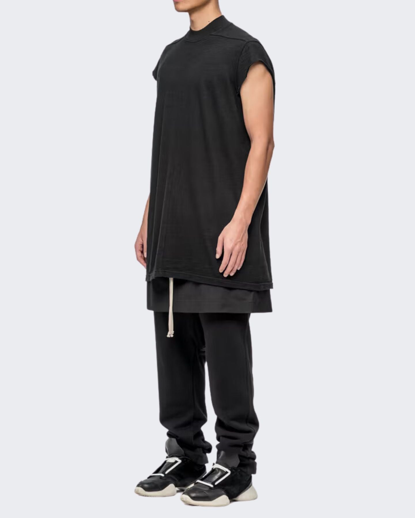 Rick Owens Drkshdw Pantatuta DU17F2375/TEF09 - SanShopLuxury - -70%, 2017, Abbigliamento, Autunno/Inverno, FW17, L, Nero, Outlet, Pantatuta, Rick Owens Drkshdw, Uomo, XL, XXL