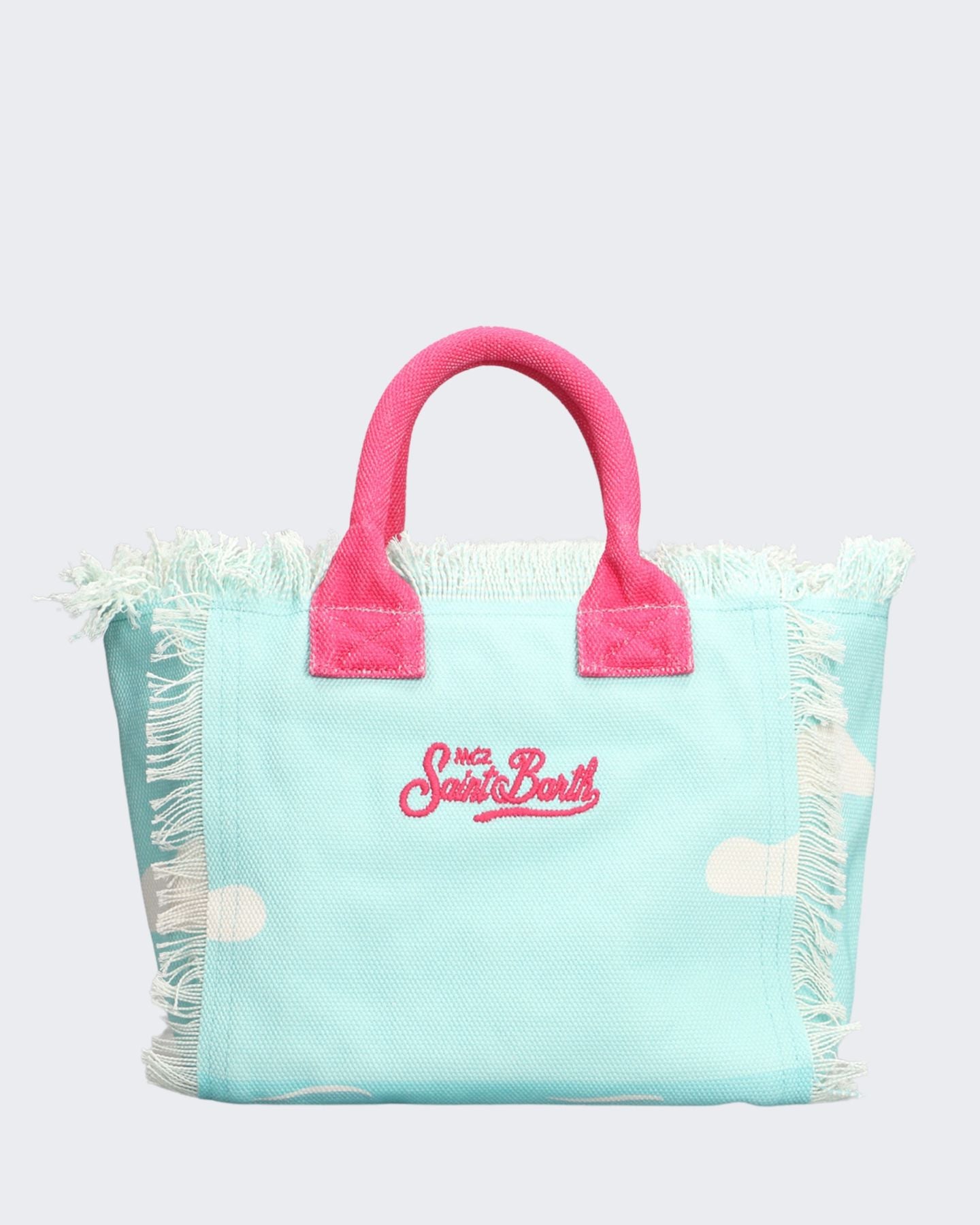 Mc2 Saint Barth Borsa a Mano COL0001-01155F - SanShopLuxury - Azzurro, Beachwear, Borsa a Mano, Borsa da spiaggia, Carry Over, Donna, Mc2 Saint Barth, New, Primavera/Estate, Stellato, Unica, Valigeria