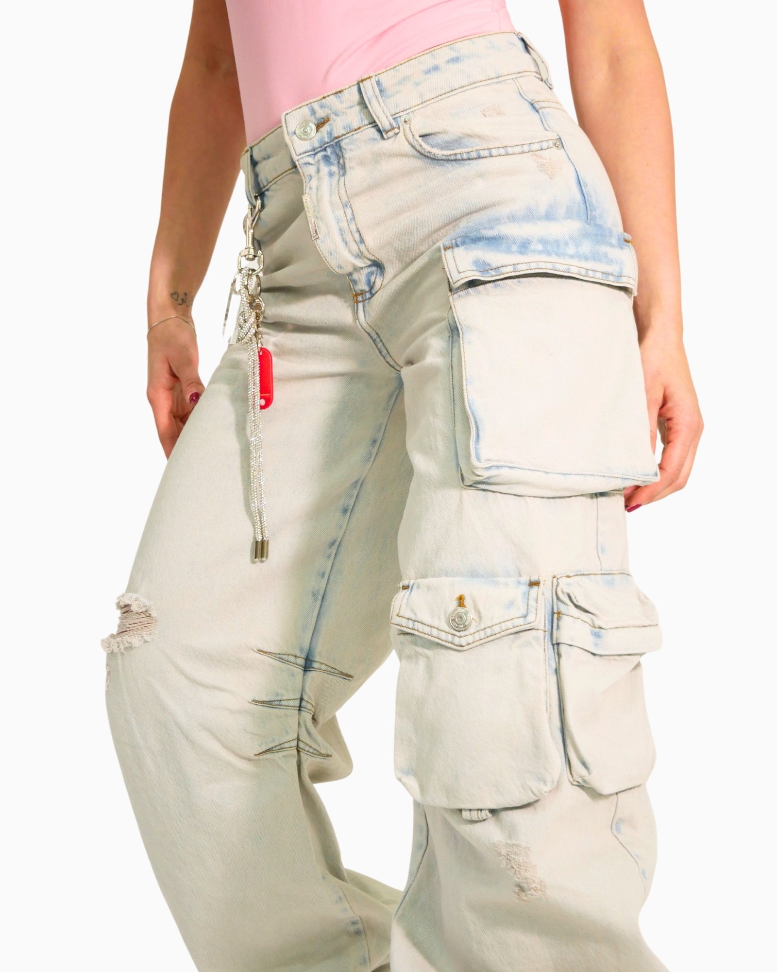 Donotconform Jeans W-BAGGY50 - SanShopLuxury - 2025, 40, 42, 44, 46, 48, Abbigliamento, Azzurro, Donna, Donotconform, Idoneo, Jeans, New, Primavera/Estate, SS25
